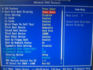 как убрать disk boot failure insert system disk and press enter