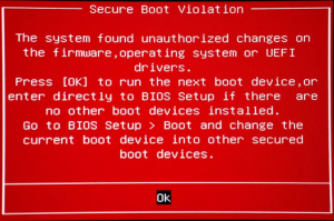 что такое secure boot