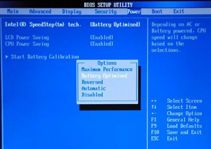 Что такое Intel speedstep в BIOS