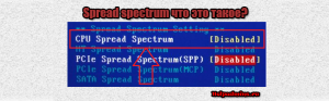 Sata spread spectrum в биосе что это