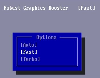 Что значит faster. Robust Graphics Booster.