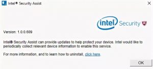 можно ли удалить Intel Security Assist