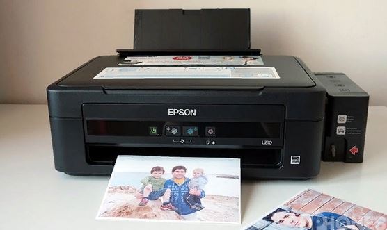 Epson L210 полосы при печати