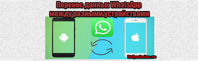 Как перенести данные WhatsApp на другой телефон?