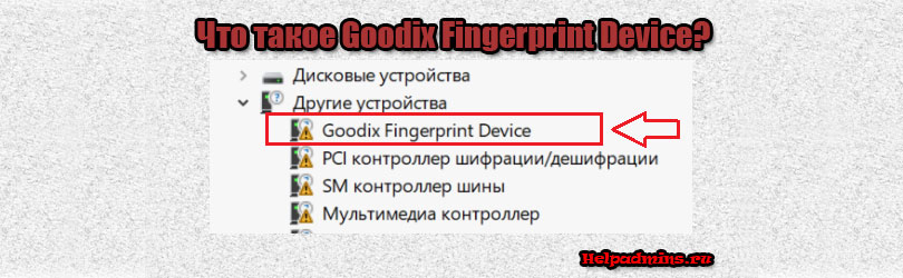 Что такое Goodix Fingerprint Device?