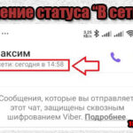 Почему в Viber не видно в сети человек или нет